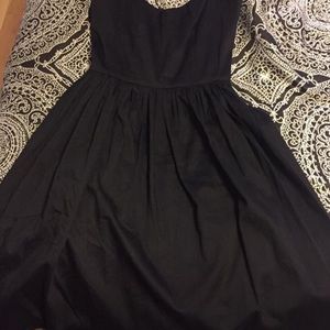 Bloomingdales Aqua Black Dress